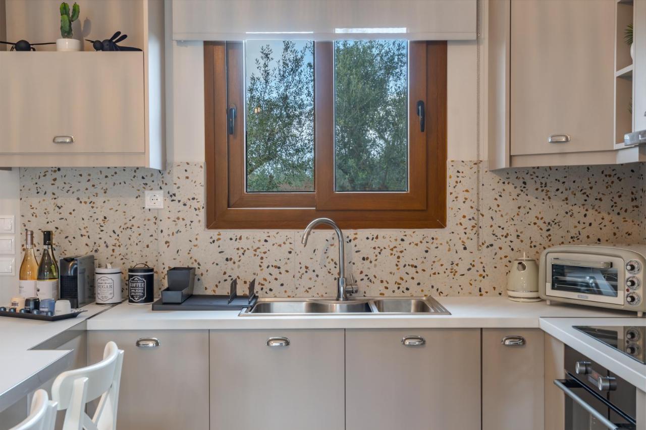 Villa Terra - Laganas Stone Villas Экстерьер фото