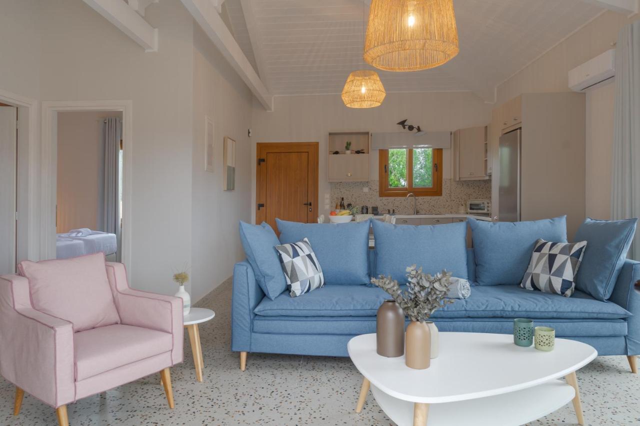 Villa Terra - Laganas Stone Villas Экстерьер фото