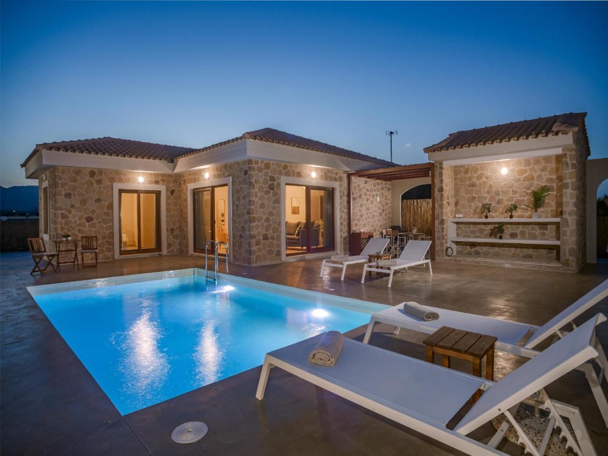Villa Terra - Laganas Stone Villas Экстерьер фото